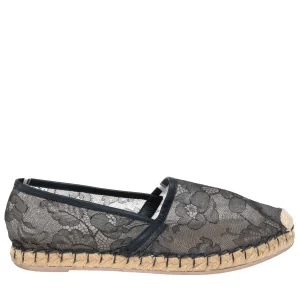 Espadrille Valentino Garavani Renda Preta