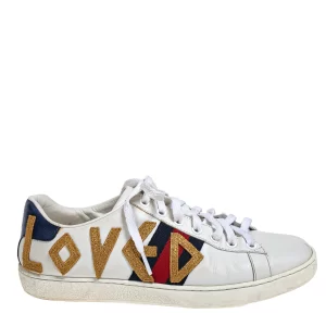 Tênis Gucci Ace Bordado Branco