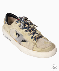 Tênis Golden Goose Stardan Bege