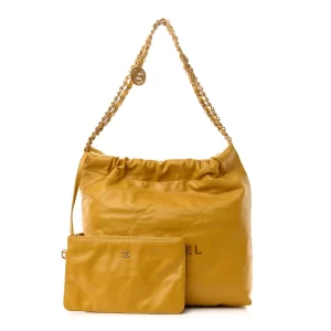 Bolsa Chanel 22 Mostarda