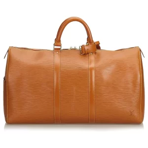 Bolsa de Viagem Louis Vuitton Keepall Bandouliere Caramelo