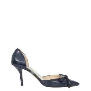 Scarpin Prada Azul Marinho Tam 35 Br