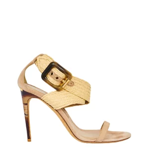 Sandália Burberry Ráfia Tam 37 BR