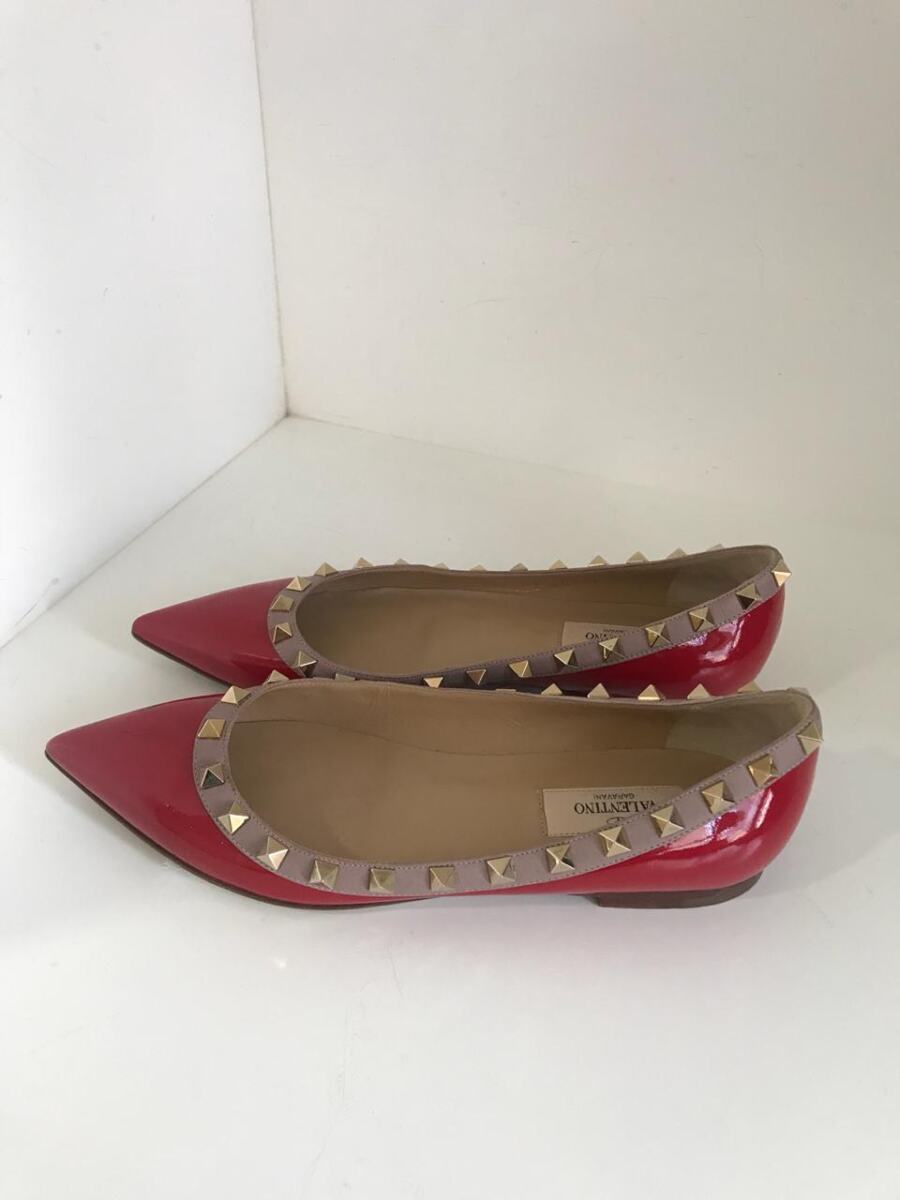 Sapatilha Valentino vermelho verniz, sola 36