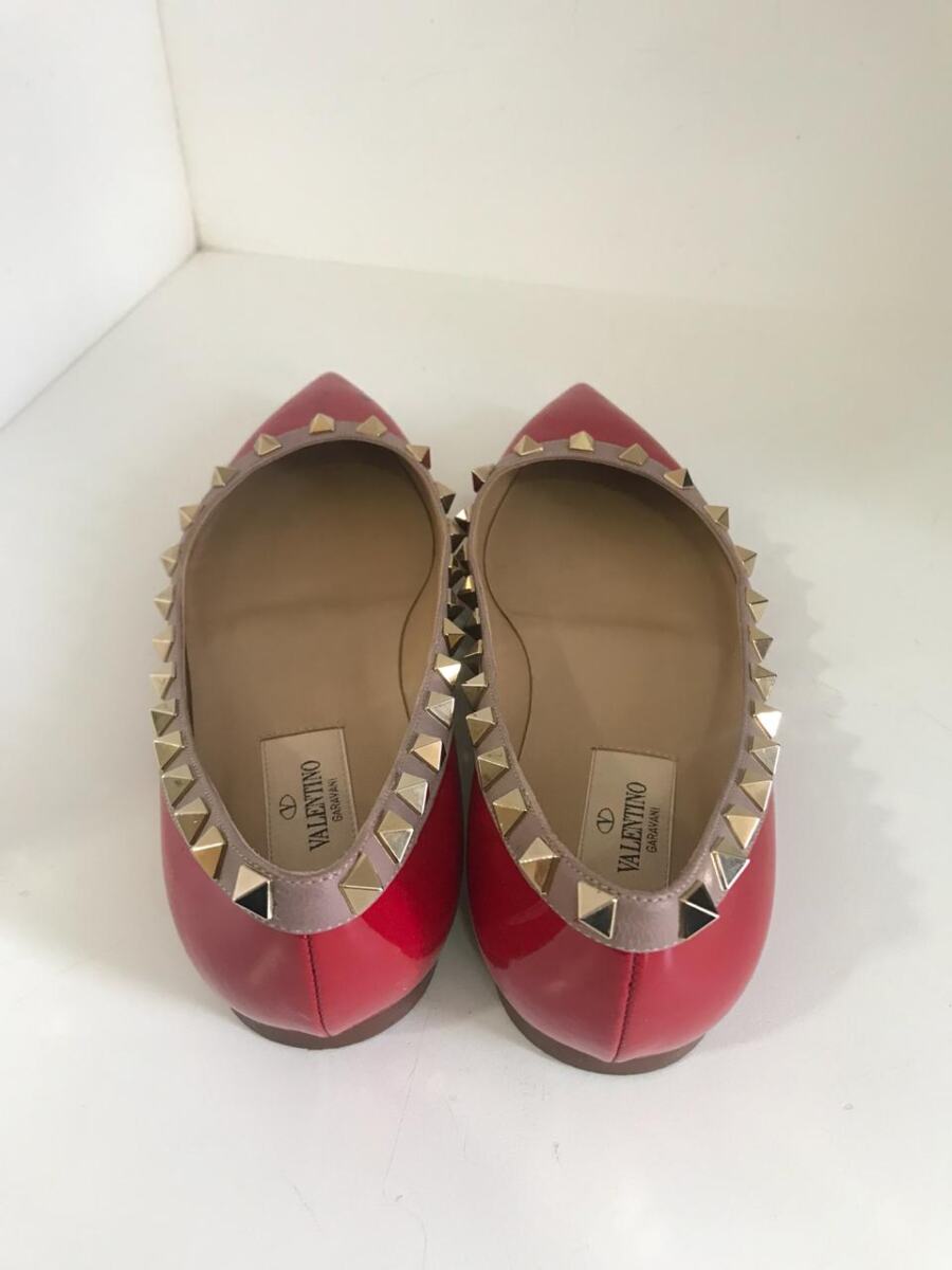 Sapatilha Valentino vermelho verniz, sola 36
