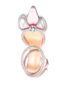 Scarpin Mach & Mach Rosa com Aplicações Tam. 38 Br