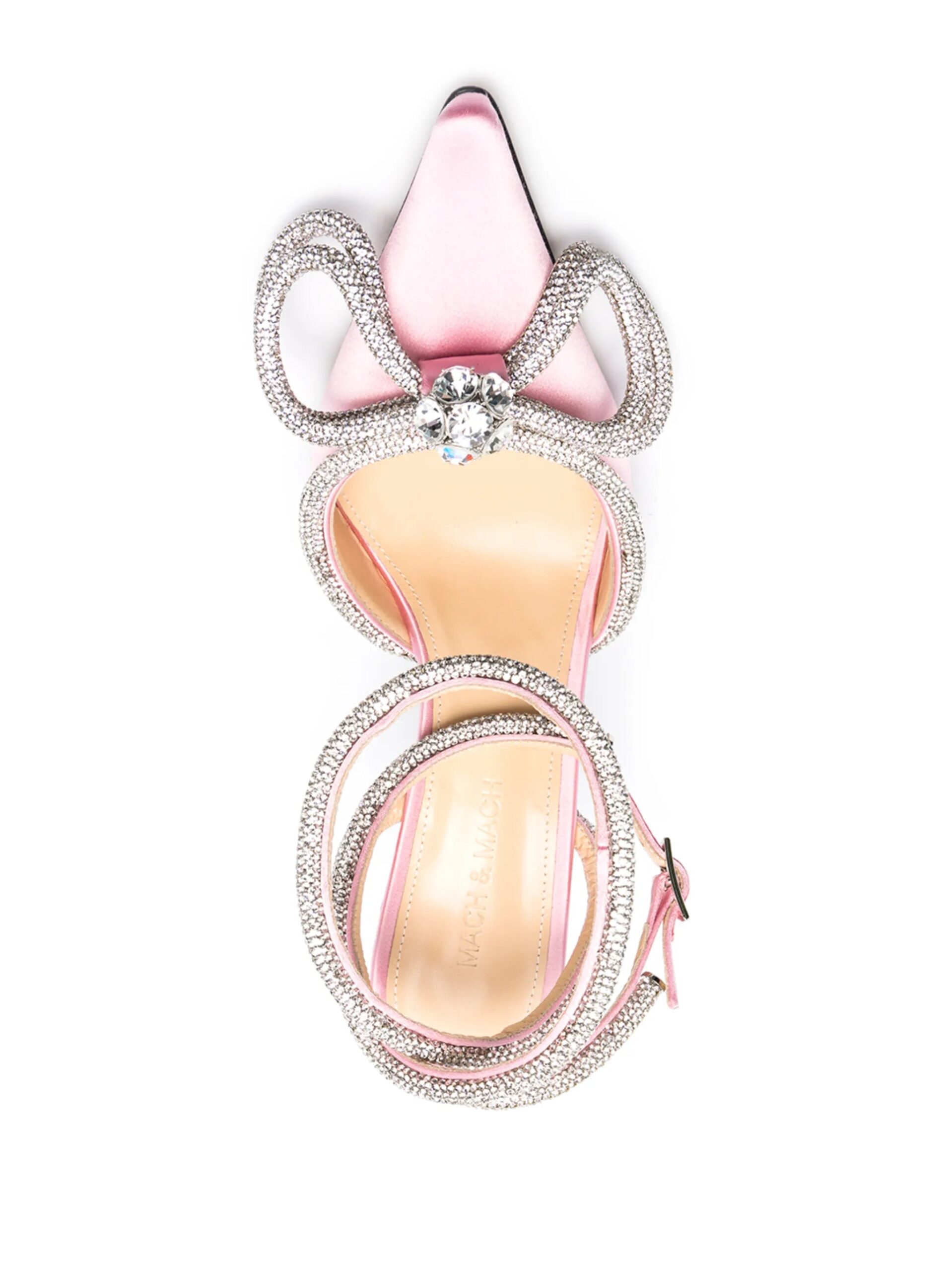 Scarpin Mach & Mach Rosa com Aplicações Tam. 38 Br