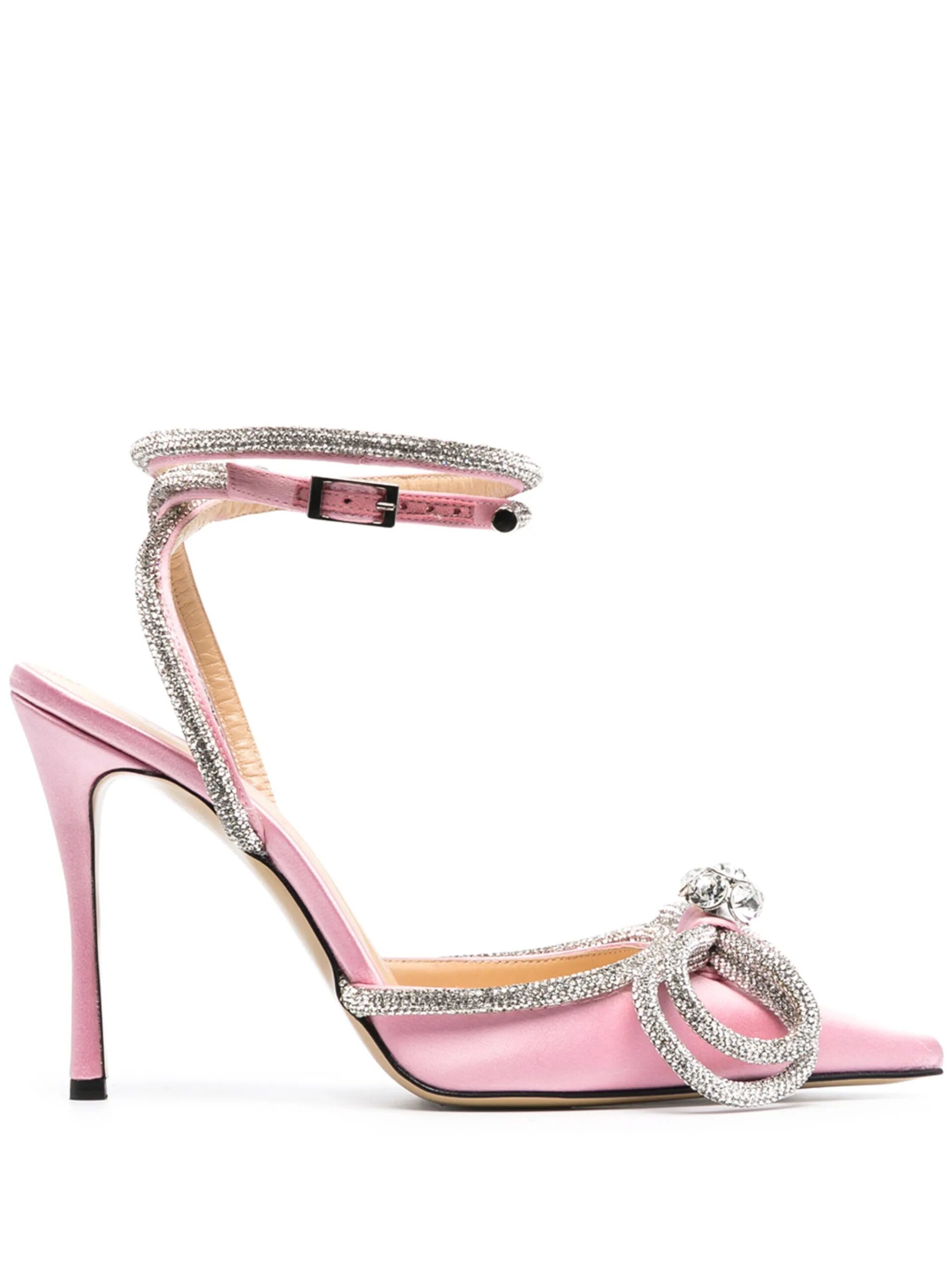 Scarpin Mach & Mach Rosa com Aplicações Tam. 38 Br