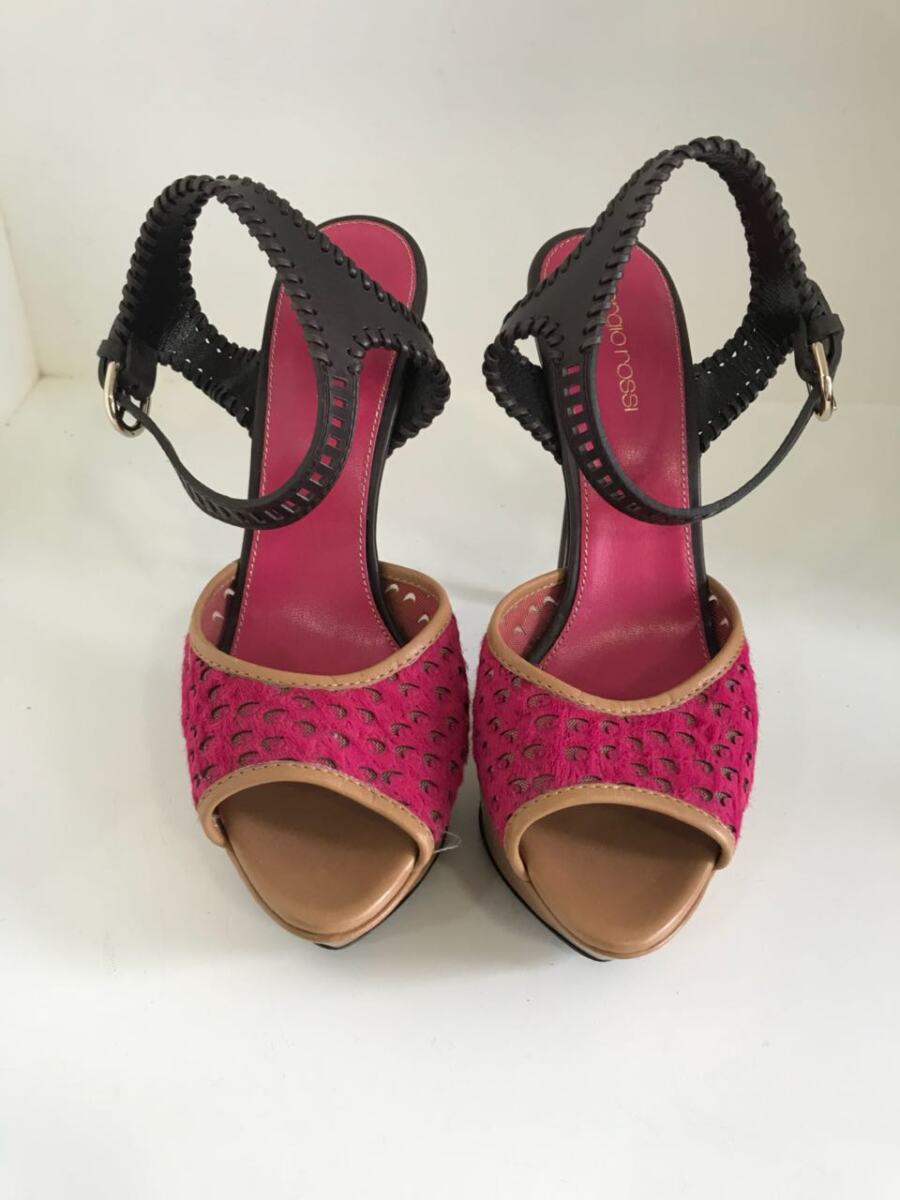 Sandalia Sergio Rossi rosa, sola 38