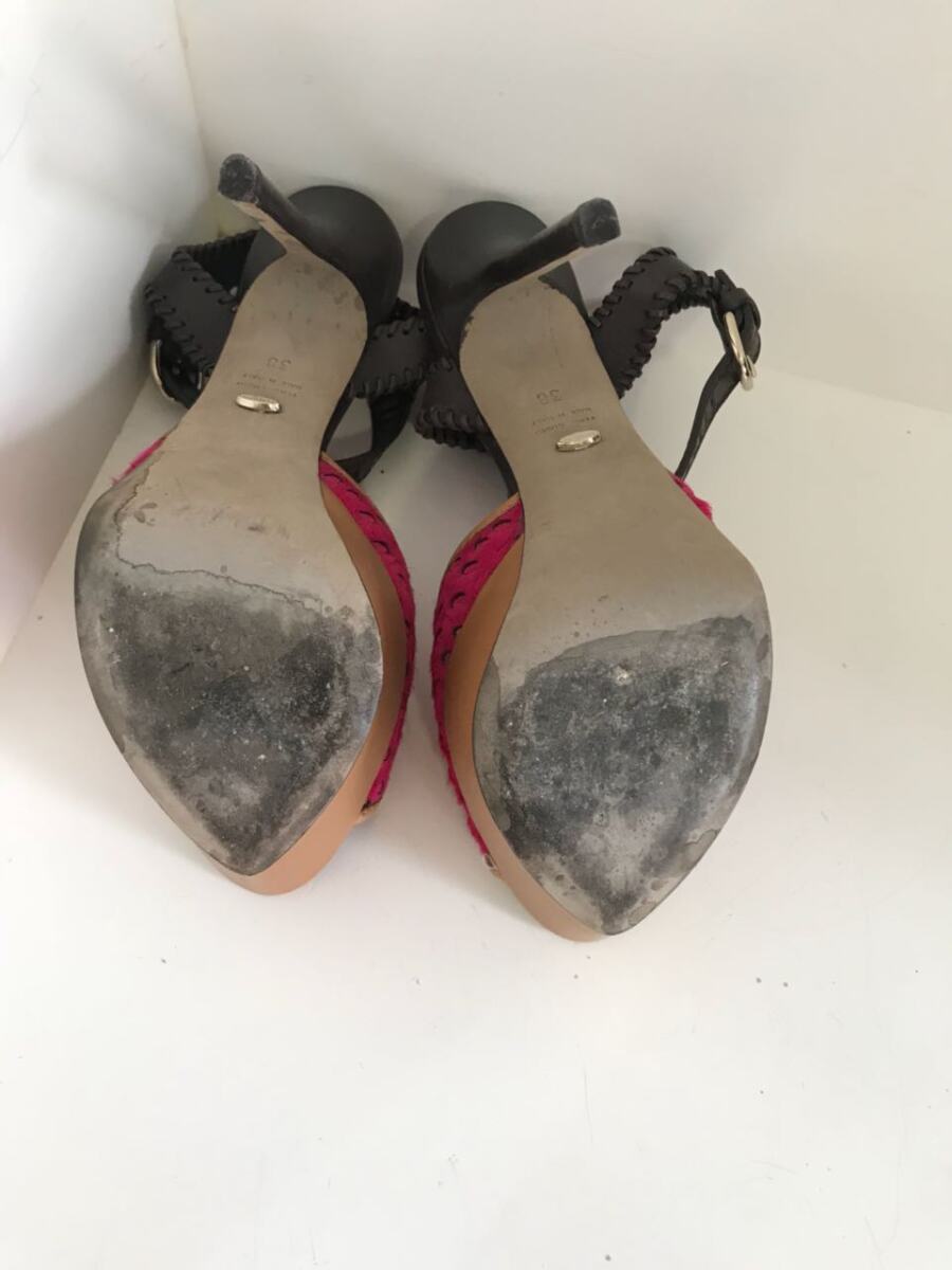 Sandalia Sergio Rossi rosa, sola 38