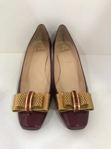 Sapatos Louboutin vinho, sola 40 !