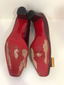 Sapatos Louboutin vinho, sola 40 !