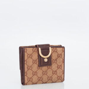 Carteira Gucci Jacquard Guccissima Pequena