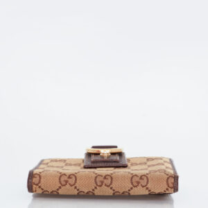 Carteira Gucci Jacquard Guccissima Pequena