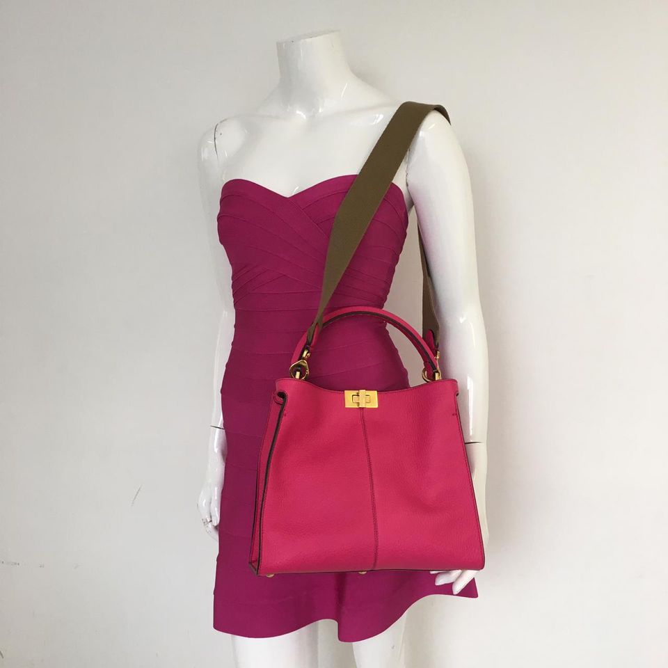 Bolsa Fendi Rosa Chock