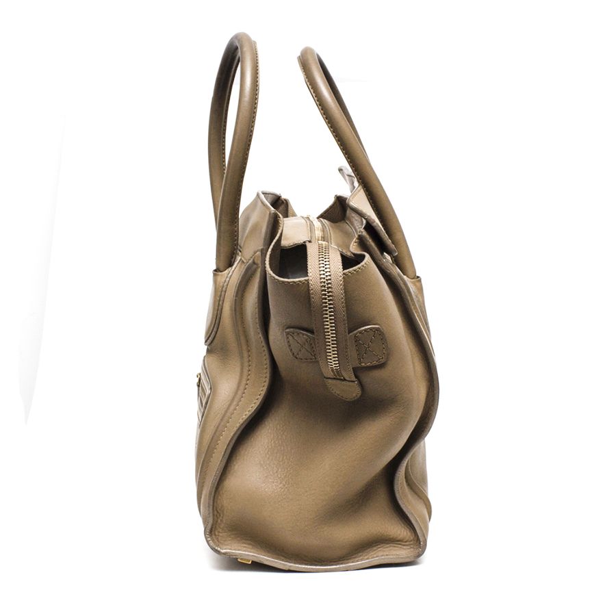 Bolsa Celine Couro Bege