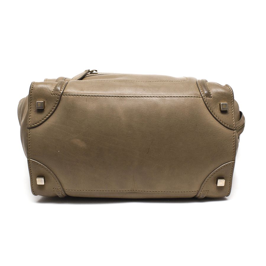 Bolsa Celine Couro Bege