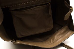 Bolsa Celine Couro Bege