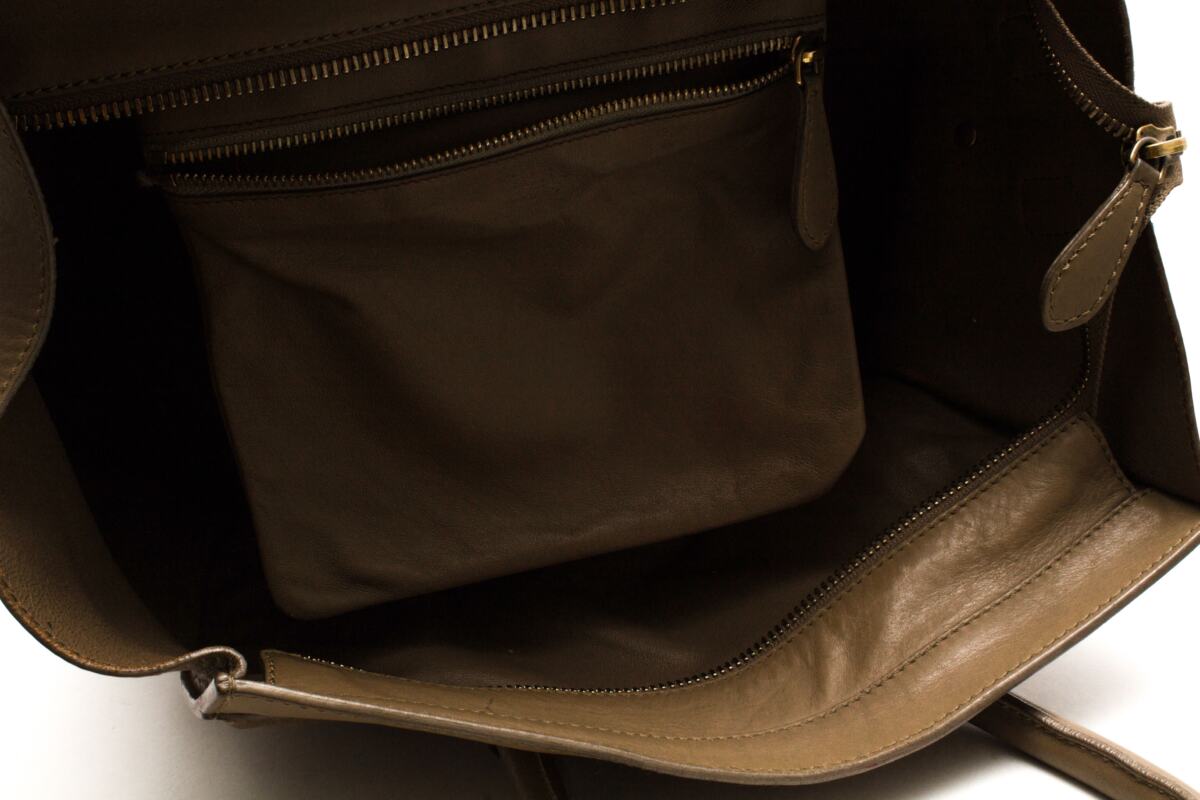 Bolsa Celine Couro Bege