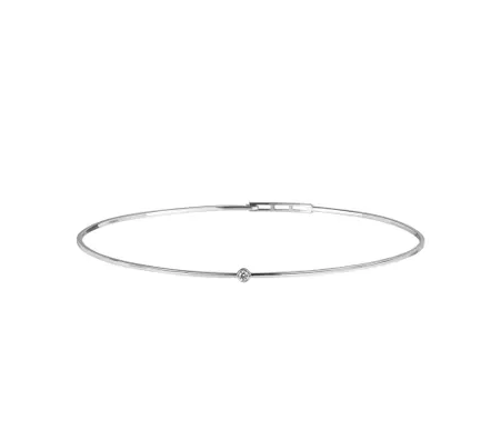 Chocker Jack Vartanian Love Ny Diamante Ouro Branco