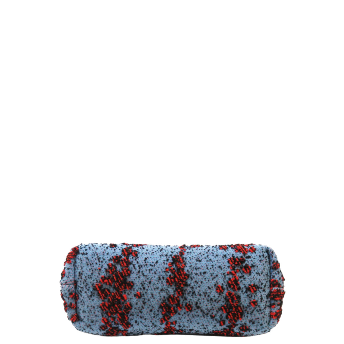 Bolsa Bottega Veneta The Point Azul c/ Detalhes Vermelhos