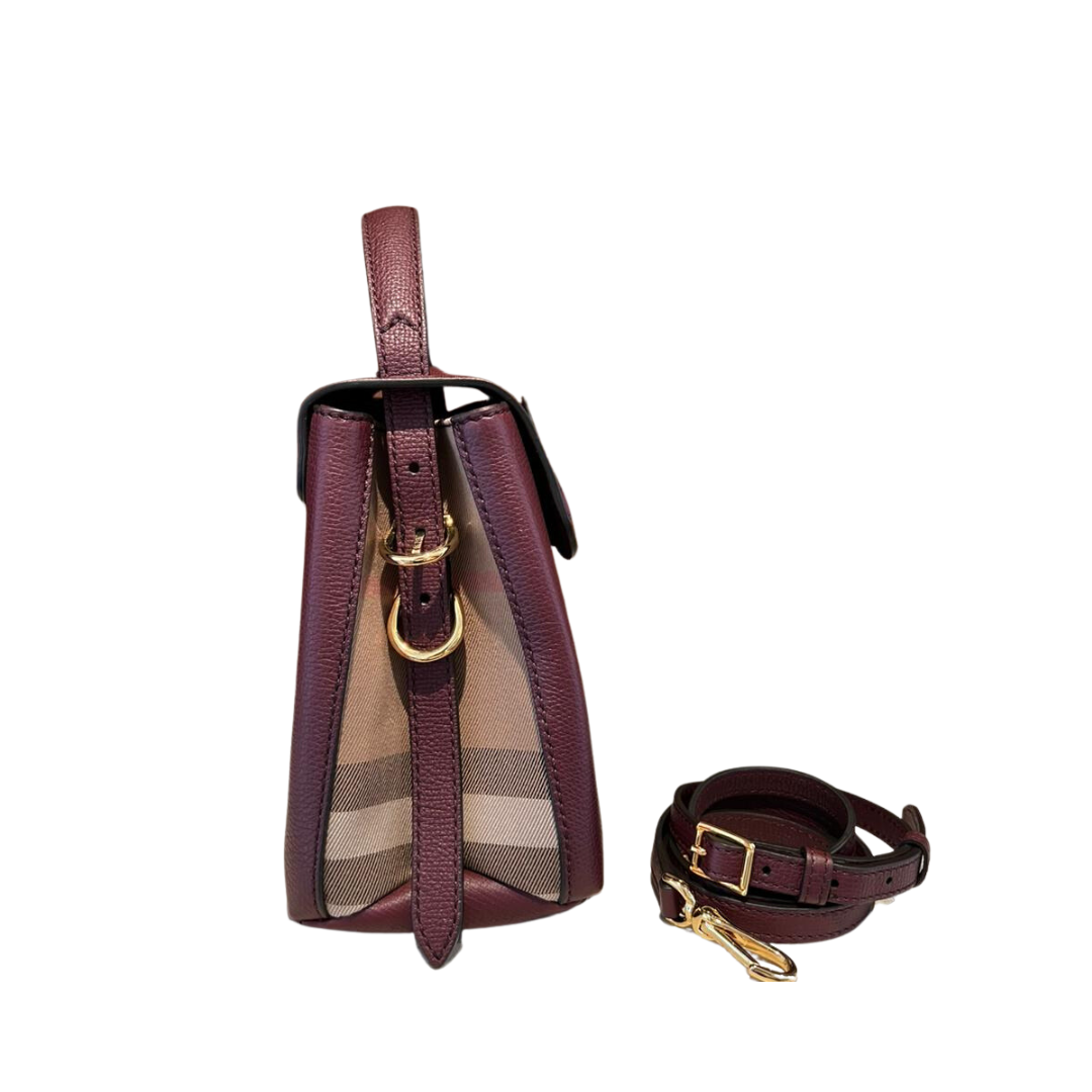 Bolsa Burberry House Check Camberley