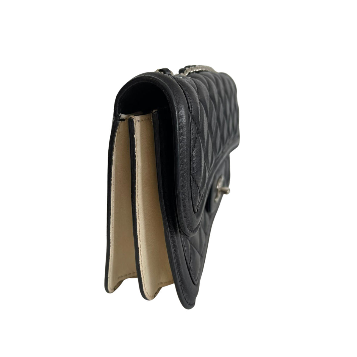 Bolsa Chanel Flap Preta c/ Off White