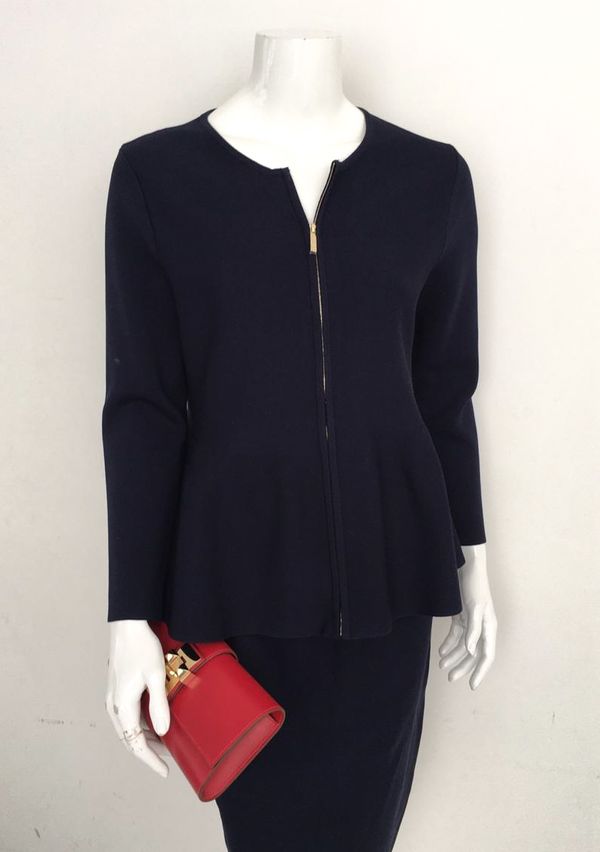 Clutch Hermès Médor Leather Vermelha 24 cm