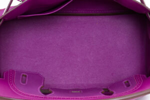 Bolsa Hermès Kelly 32 Roxa