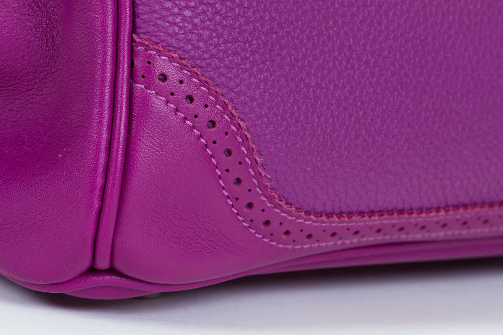 Bolsa Hermès Kelly 32 Roxa