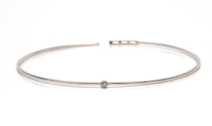 Chocker Jack Vartanian Love Ny Diamante Ouro Branco