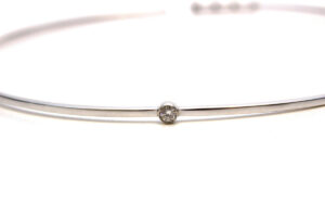 Chocker Jack Vartanian Love Ny Diamante Ouro Branco