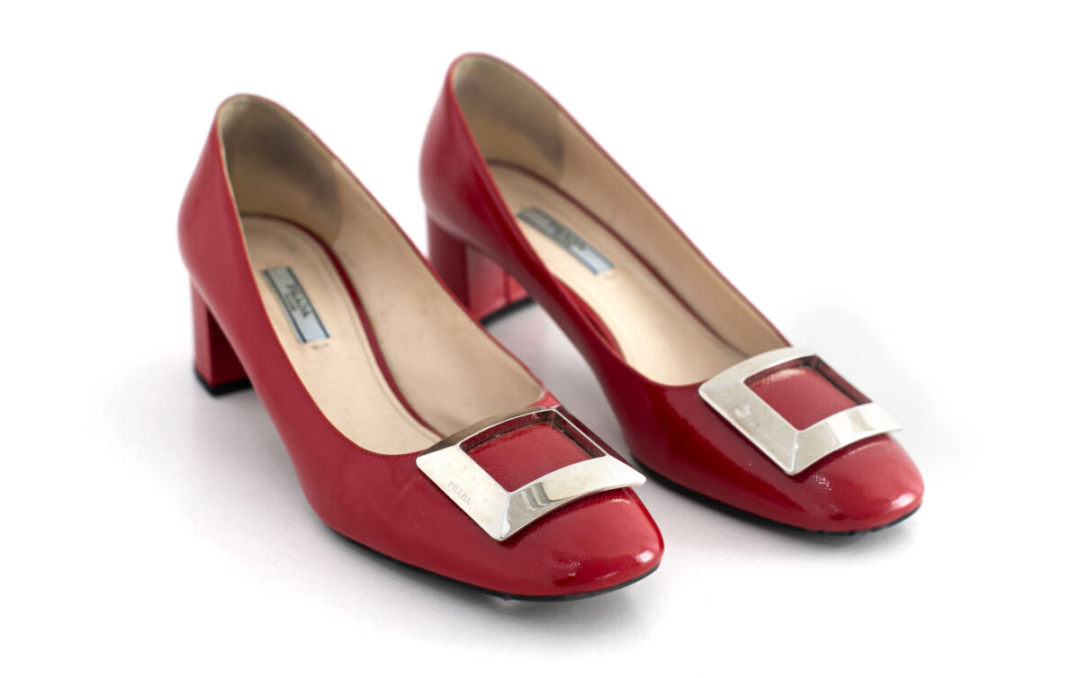 Sapato Prada Vermelho Verniz Tam.39