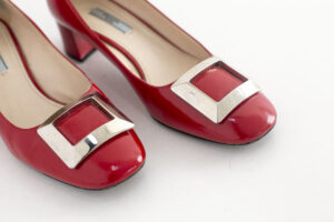 Sapato Prada Vermelho Verniz Tam.39