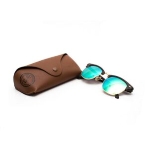 Oculos Ray Ban Clubmaster Tartaruga Espelhado