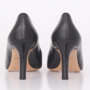 Sapato Ferragamo Preto c/ Bico Redondo Tam.38 Br
