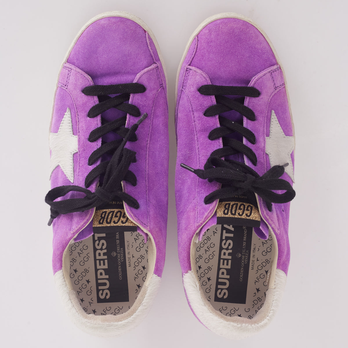 Tênis Golden Goose Roxo e Cinza Tam.37 Br