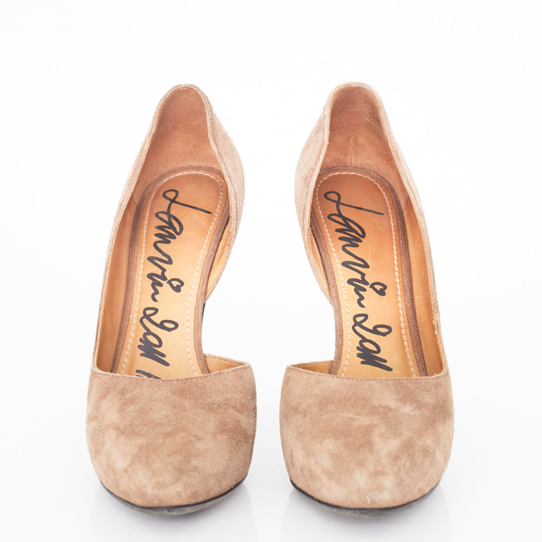 Sapato Lanvin Camurça Marrom Tam. 37,5 Br