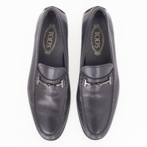 Mocassim Tod’s Preto Masculino Tam.8,5