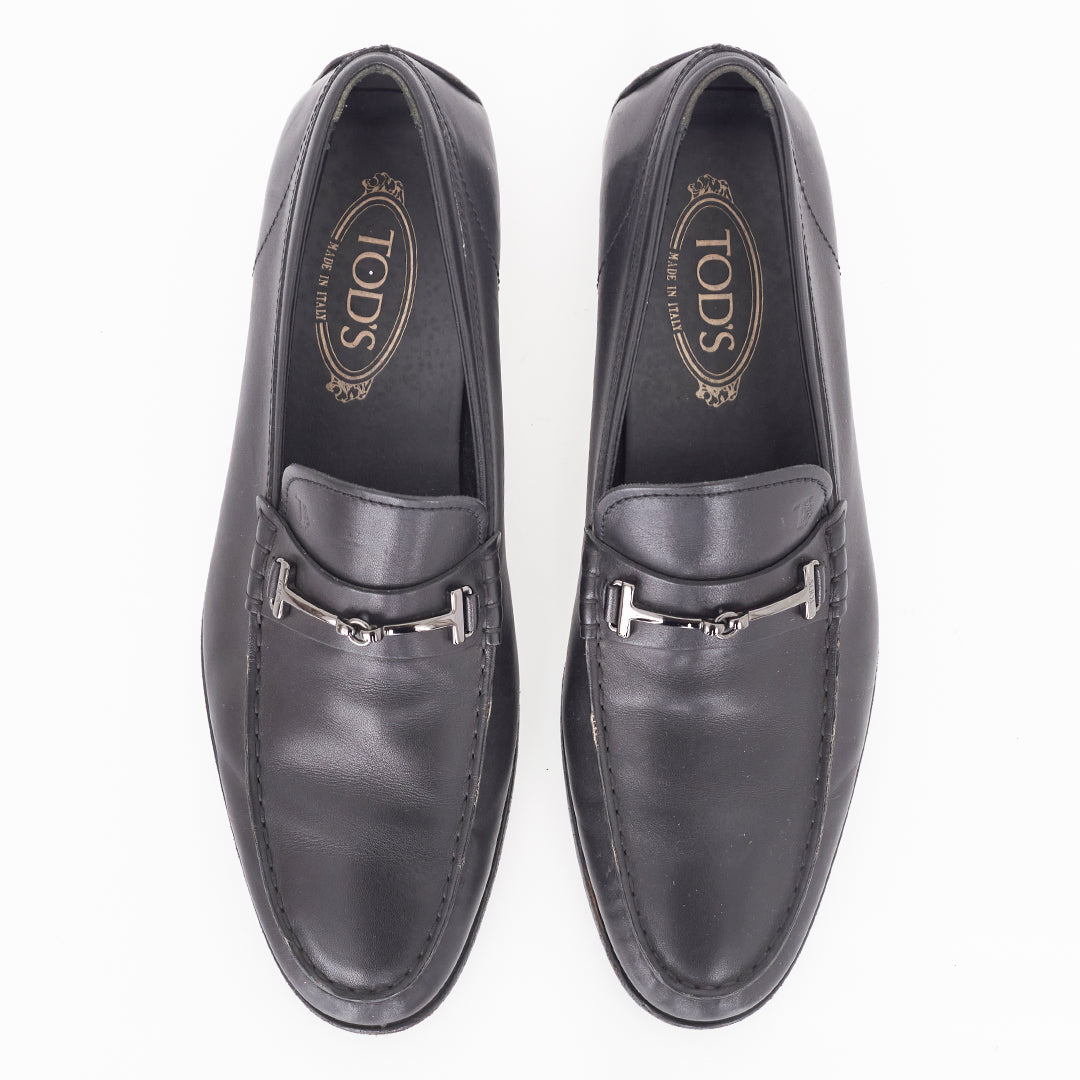 Mocassim Tod’s Preto Masculino Tam.8,5