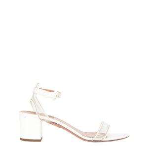 Sandália Aquazzura Branca Tam. 40,5