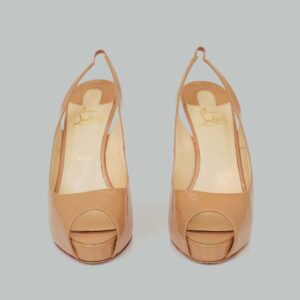 Peep Toe Louboutin Nude Tam. 38 Br