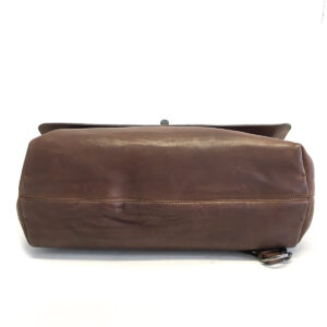 Bolsa Lanvin Marrom e Chumbo G Messenger