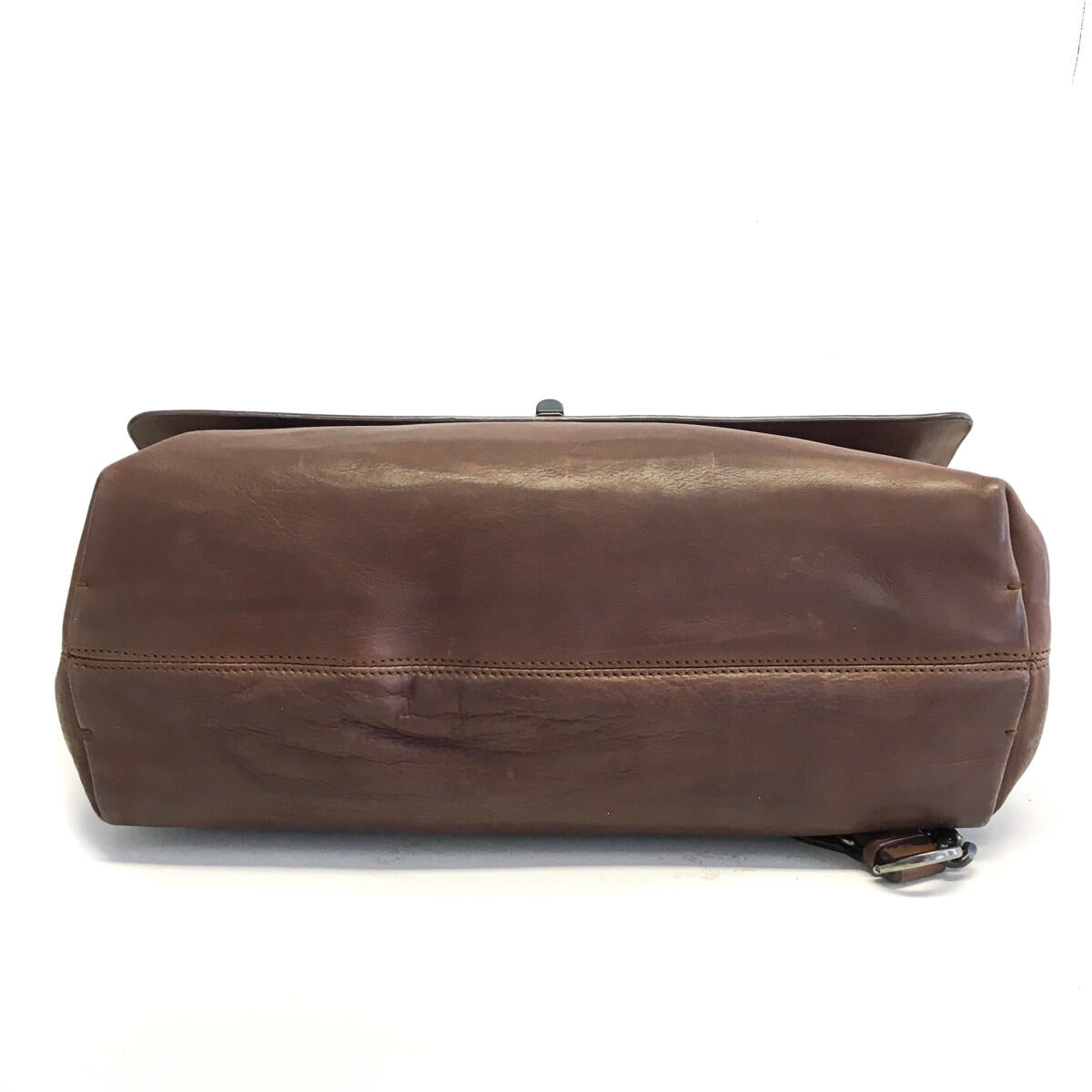 Bolsa Lanvin Marrom e Chumbo G Messenger