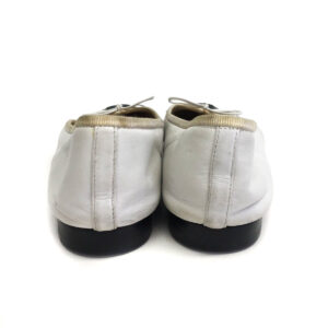 Sapatilha Chanel Classic Bicolor Branca e preto Tam. 36,5