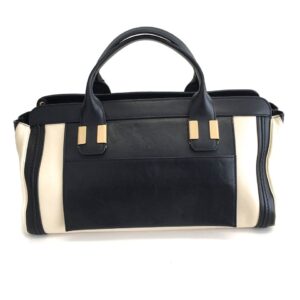 Bolsa Chloé off white e preta