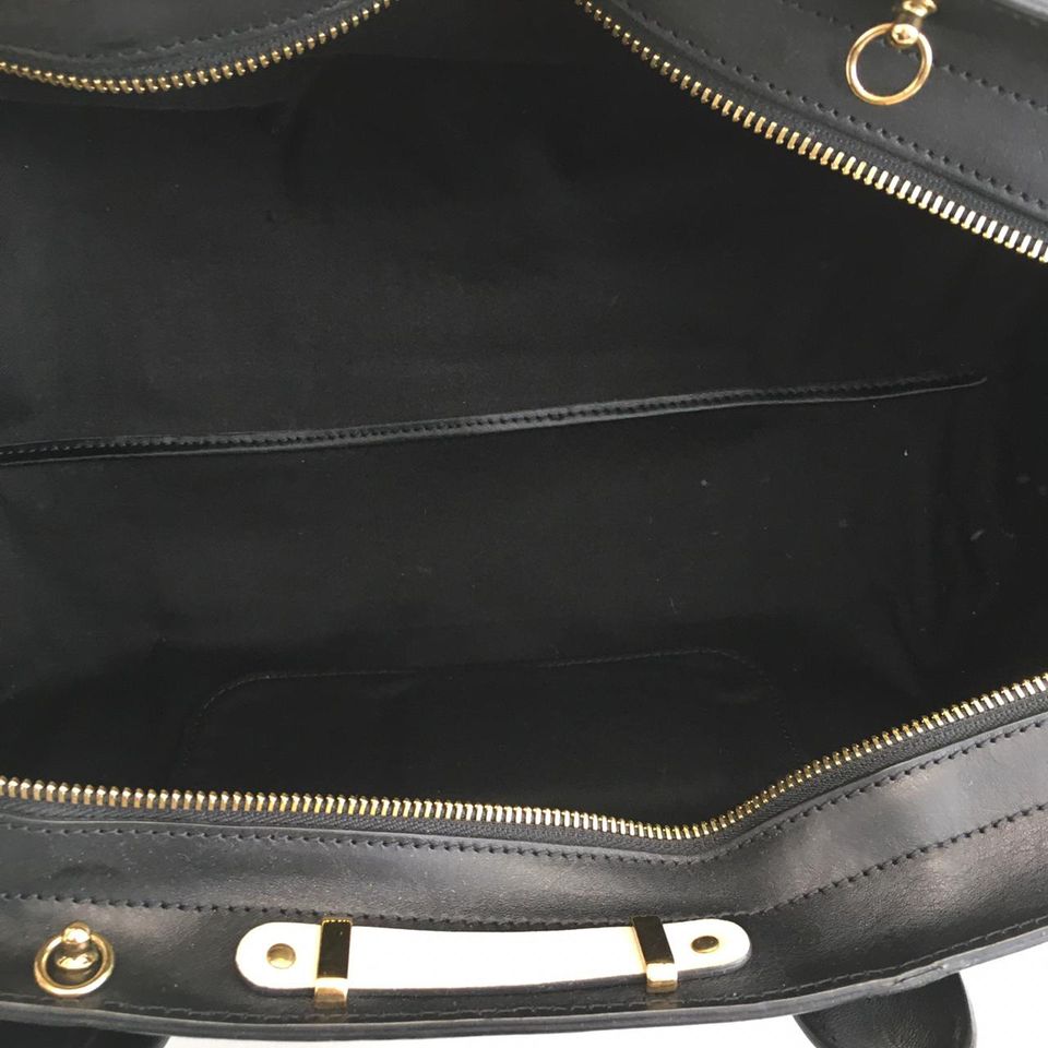 Bolsa Chloé off white e preta
