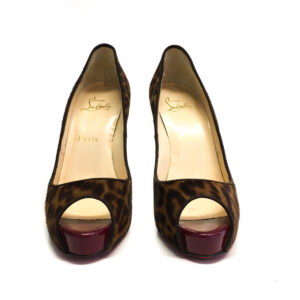 Salto Louboutin Onça, sola 36,5