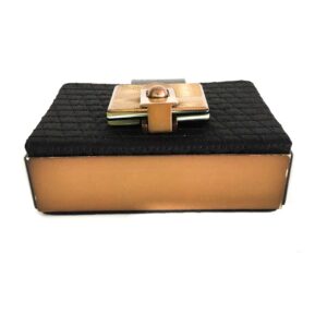 Clutch Lanvin Quadrada Preta