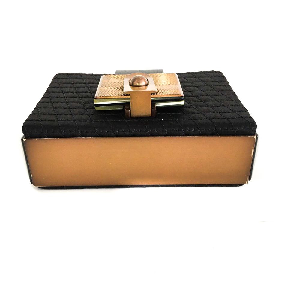 Clutch Lanvin Quadrada Preta